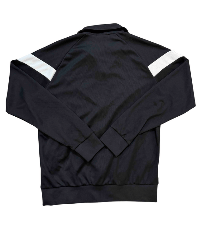 Puma Black & White Stripe Track Jacket - M