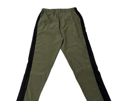 Noisy May Green Graphic Print Track Pants