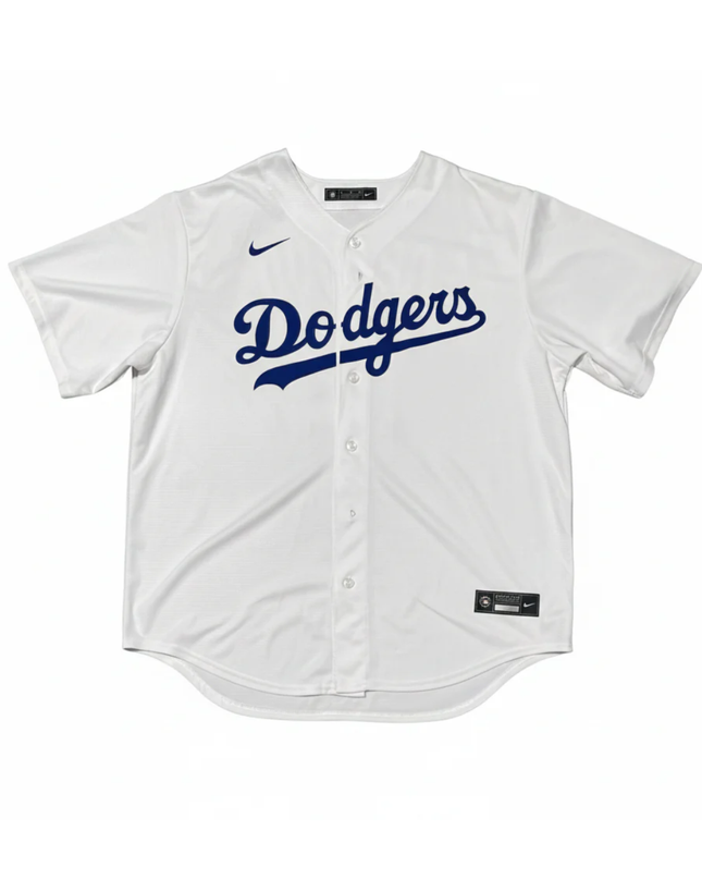 Nike White Los Angeles Dodgers SABAQUIE 14 Baseball Jersey