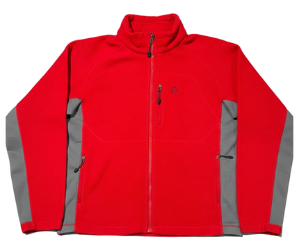 Nike ACG Red Full-Zip Fleece Jacket