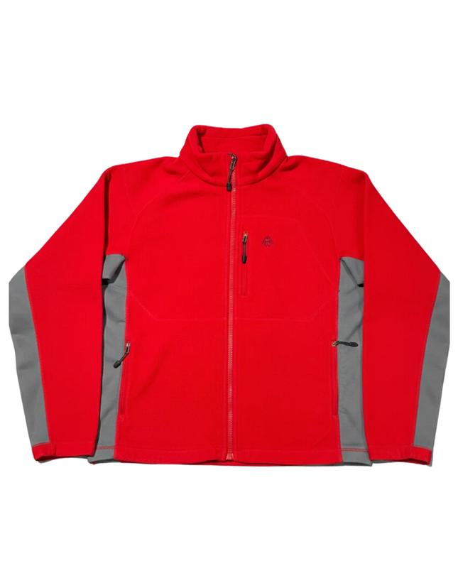 Nike ACG Red Full-Zip Fleece Jacket