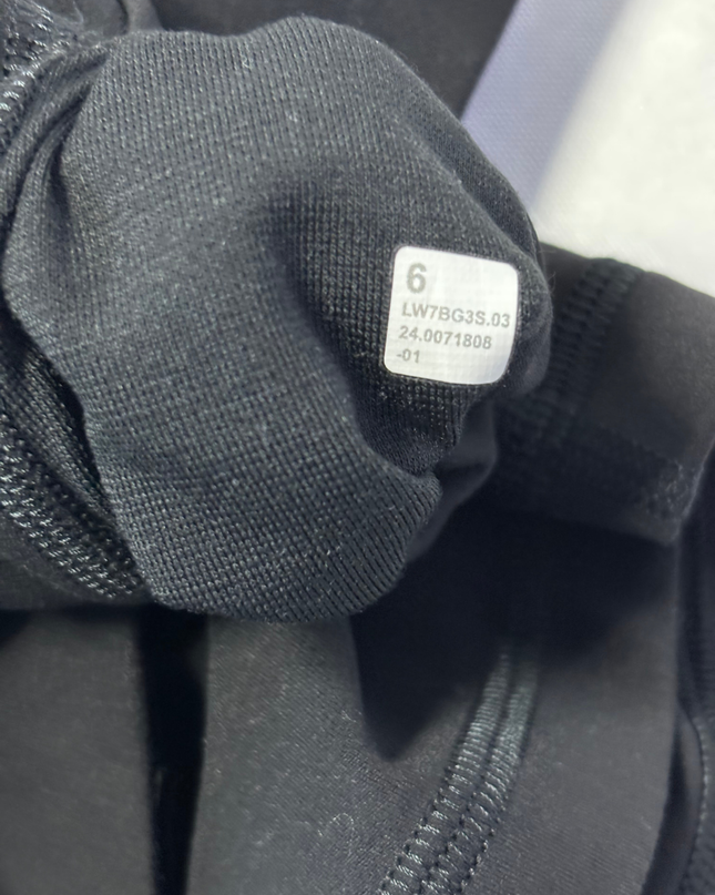 Lululemon Black Align High-Rise Biker Shorts