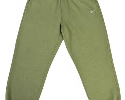 Nike Olive Green Relaxed Fit Fleece Joggers