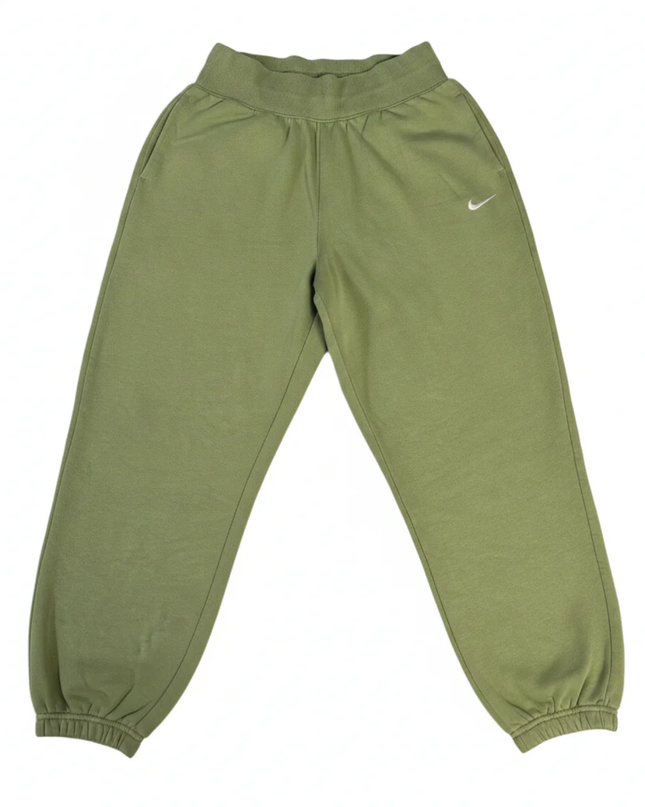 Nike Olive Green Relaxed Fit Fleece Joggers