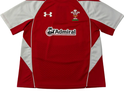 Wales WRU Rugby Under Armour Red Jersey