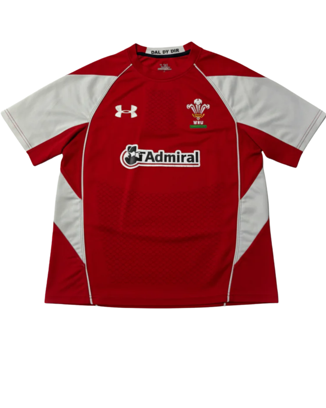 Wales WRU Rugby Under Armour Red Jersey