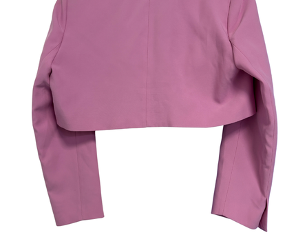 Zara Pink Cropped Single Button Blazer / W Tags