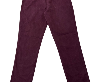 Tommy Hilfiger Maroon Straight Leg Chino Pants