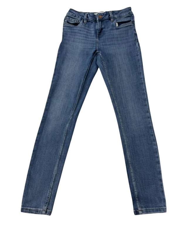 Next Blue Skinny Mid Rise Jeans