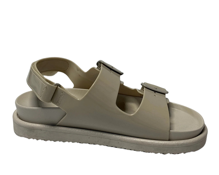 H&M Beige Double Buckle Chunky Sandals