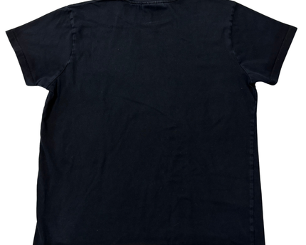 Lacoste Black Slim Fit Abstract Logo Print Graphic T-Shirt