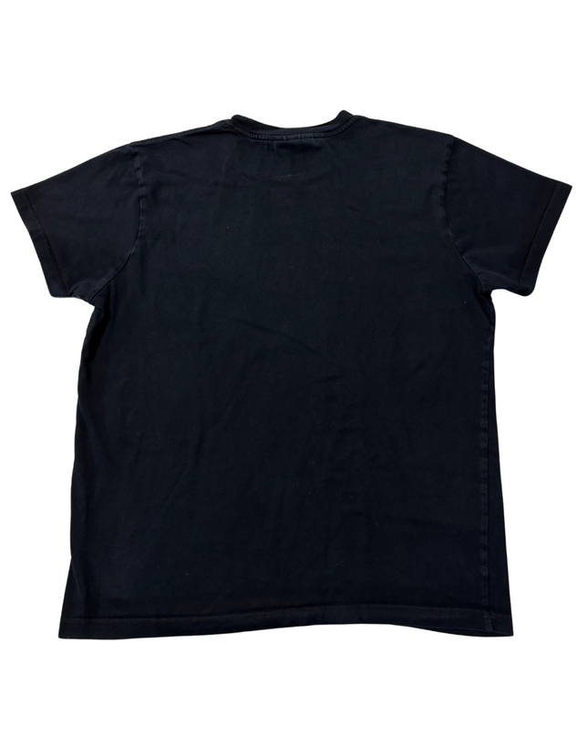 Lacoste Black Slim Fit Abstract Logo Print Graphic T-Shirt