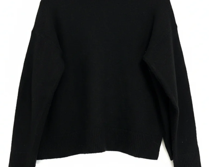 Cotton:On Black Mock Neck Seam Detail Sweater