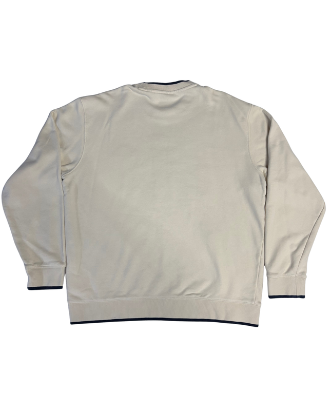 Adidas Cream Graphic Crewneck Sweatshirt