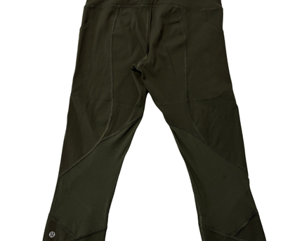 Lululemon Olive Green All The Right Places Crop Leggings
