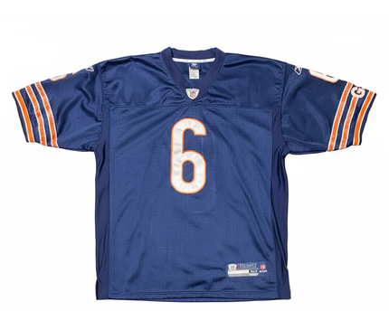 Reebok Navy Blue Chicago Bears Jay Cutler NFL Jersey Size 50