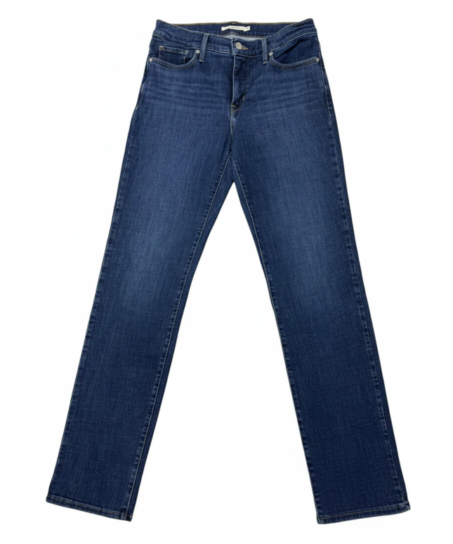 Levi's Blue 314 Shaping Straight Leg Jeans