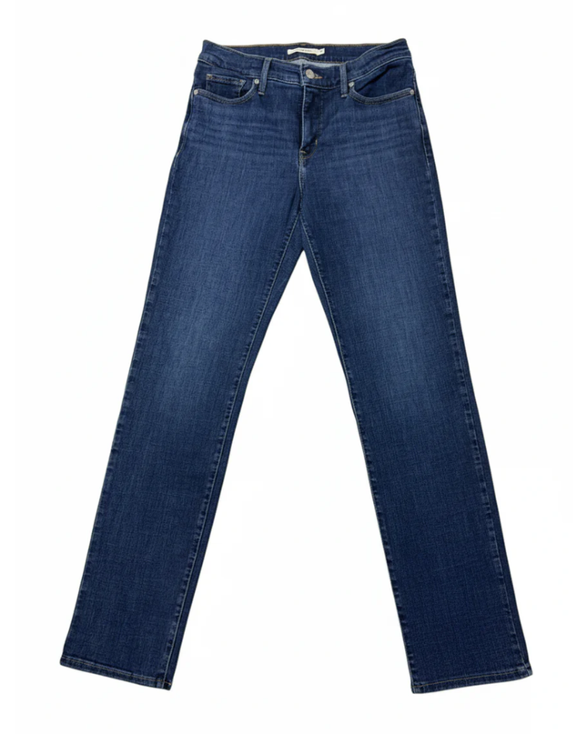 Levi's Blue 314 Shaping Straight Leg Jeans
