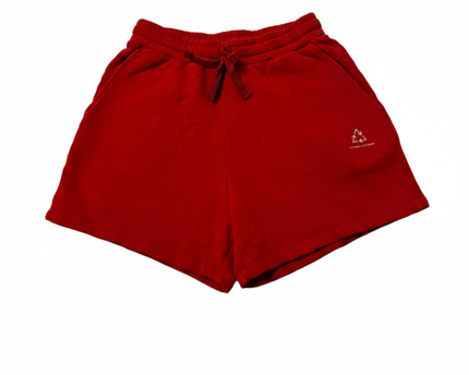 nu-in Red Sustainable Cotton Sweat Shorts W/Tags