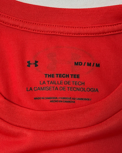 Under Armour Red Tech Performance Training T-Shirt