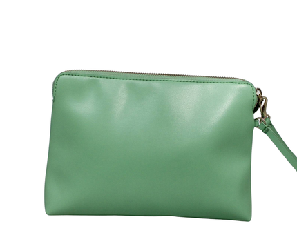 Charles & Keith Green Wristlet Pouch Bag