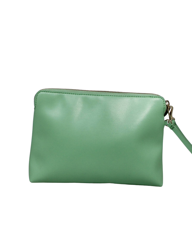 Charles & Keith Green Wristlet Pouch Bag