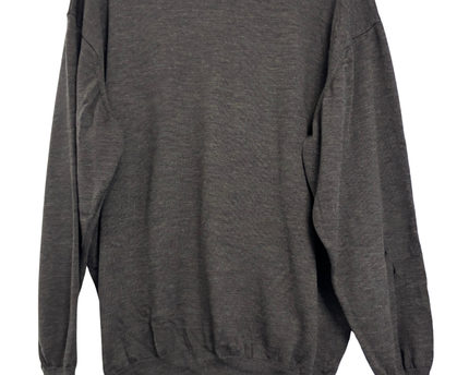Lacoste Brown Crewneck Knit Sweater