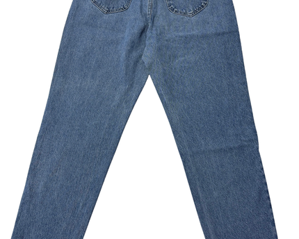 Lee High-Waisted Blue Tapered Leg Jeans