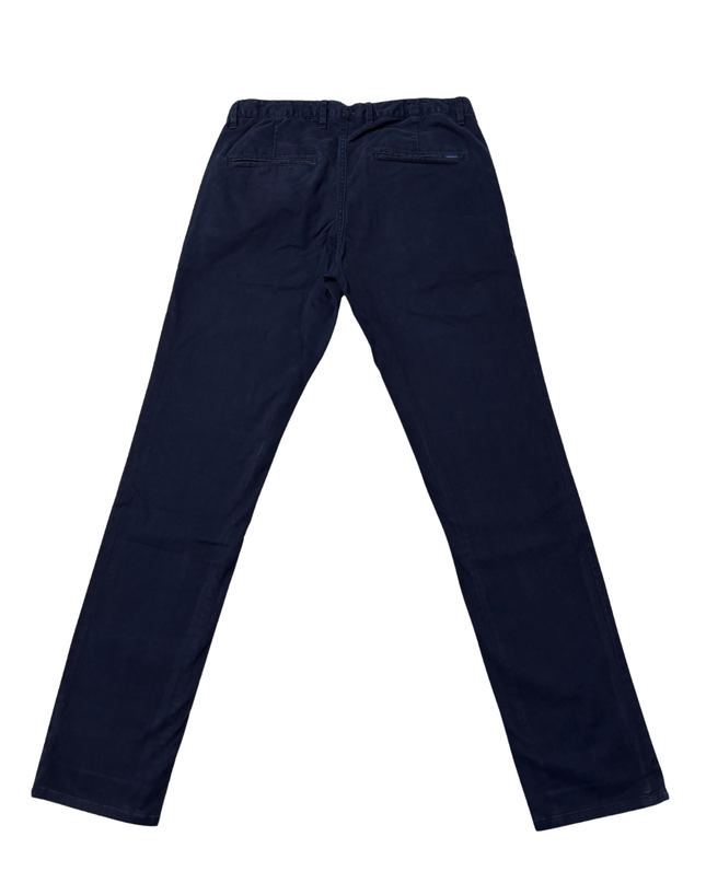 Gant Navy Blue Molsey Extra Slim Chino Pants