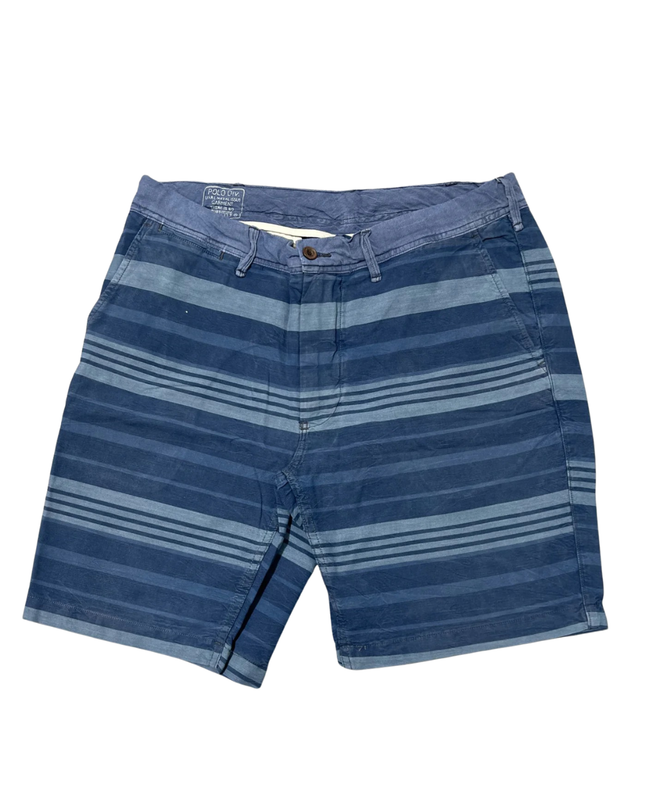 Polo Ralph Lauren Blue Striped Straight Fit Shorts