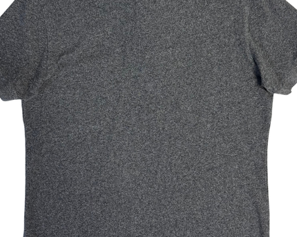 American Eagle Grey Short Sleeve Polo Shirt