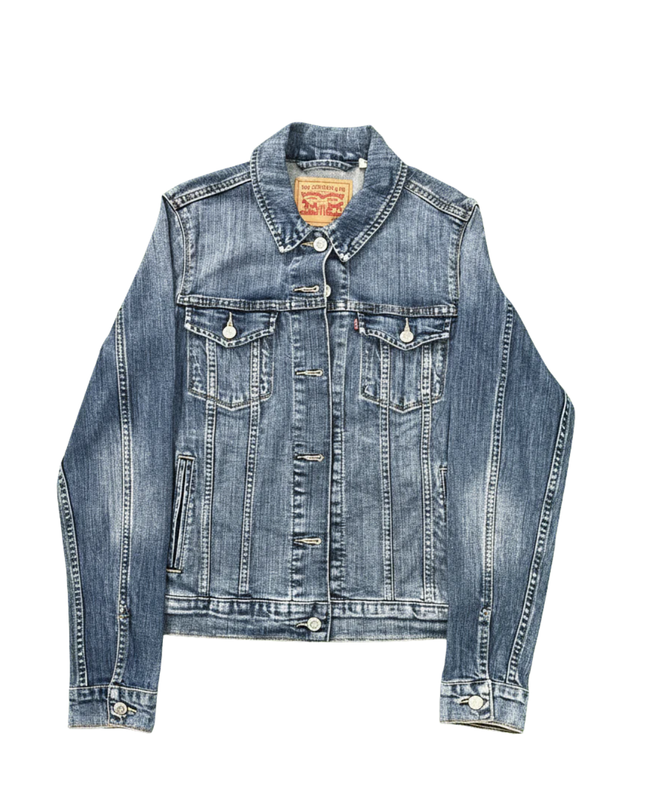 Levi's Classic Blue Denim Trucker Jacket