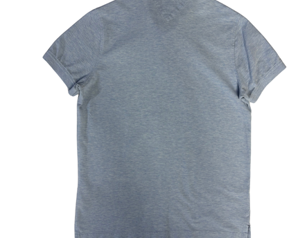 Tommy Hilfiger Light Blue Slim Fit Short Sleeve Polo Shirt