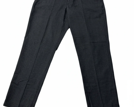 Perry Ellis America Charcoal Pinstripe Dress Pants