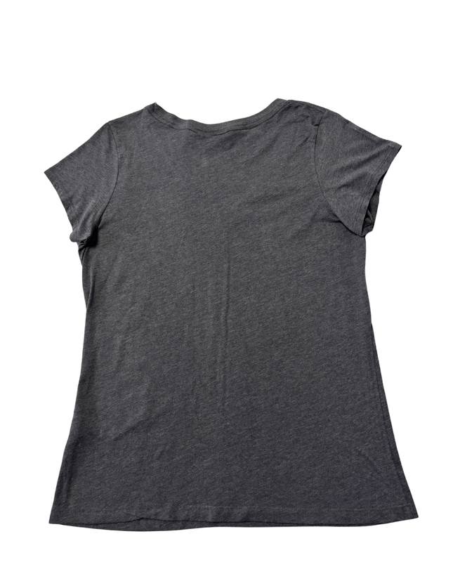 Harley Davidson Grey V-Neck Graphic Wings Tee