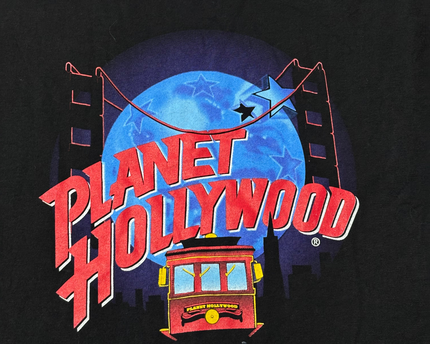 Planet Hollywood Black Vintage San Francisco Graphic Tee