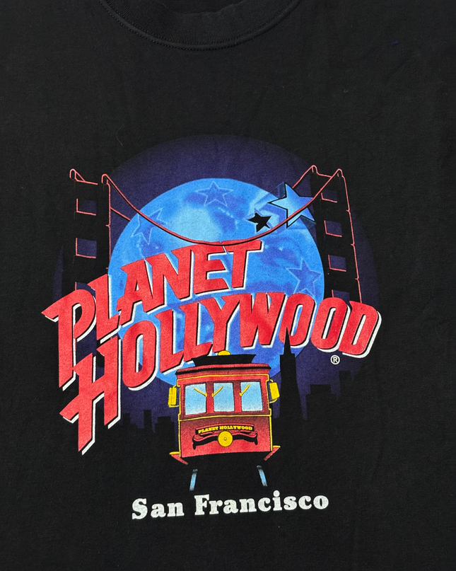 Planet Hollywood Black Vintage San Francisco Graphic Tee