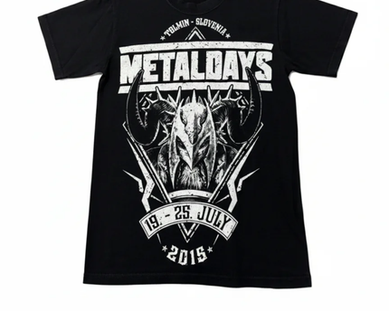 Fruit of the Loom Black MetalDays 2015 Band Tour Graphic Tee
