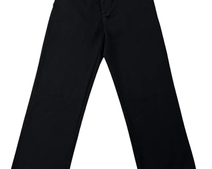 Dickies Black Worker Crop Roll Pants
