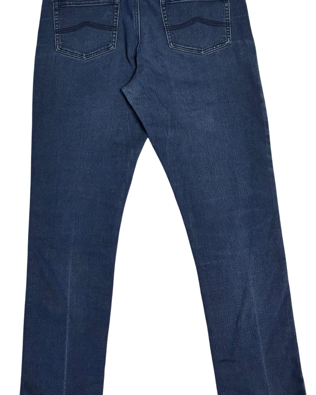 Michael Kors Blue Slim Straight Leg Denim Jeans