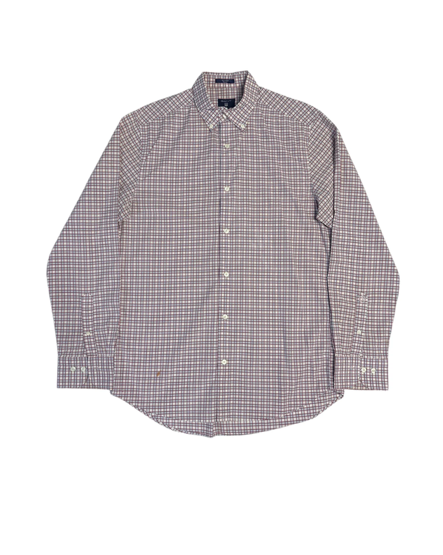 GANT White Plaid Shirt
