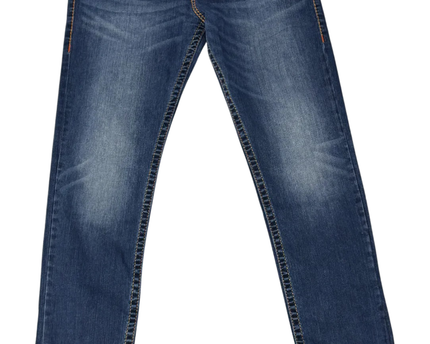 True Religion Blue Geno Relaxed Slim Fit Jeans