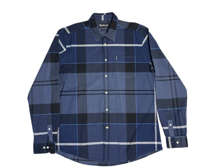 Barbour Navy Tartan Shirt