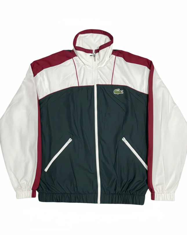 Lacoste Navy Blue/White/Maroon Sports Jacket