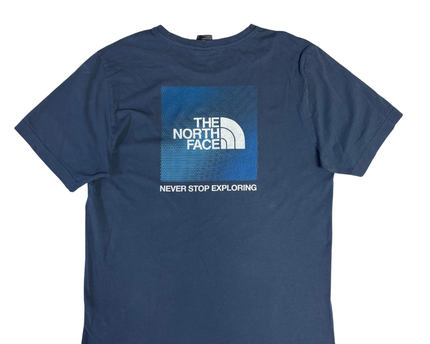 The North Face Men's Blue Short Sleeve T-Shirt
