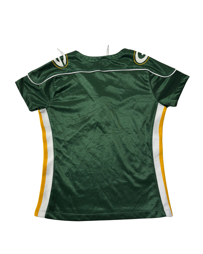NFL Green Green Bay Packers Lace-Up V-Neck Jersey