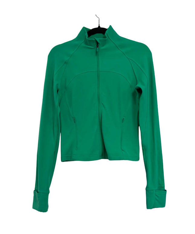 Lululemon Green Cropped Define Jacket