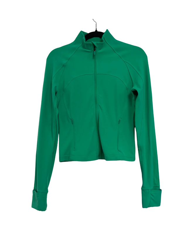 Lululemon Green Cropped Define Jacket