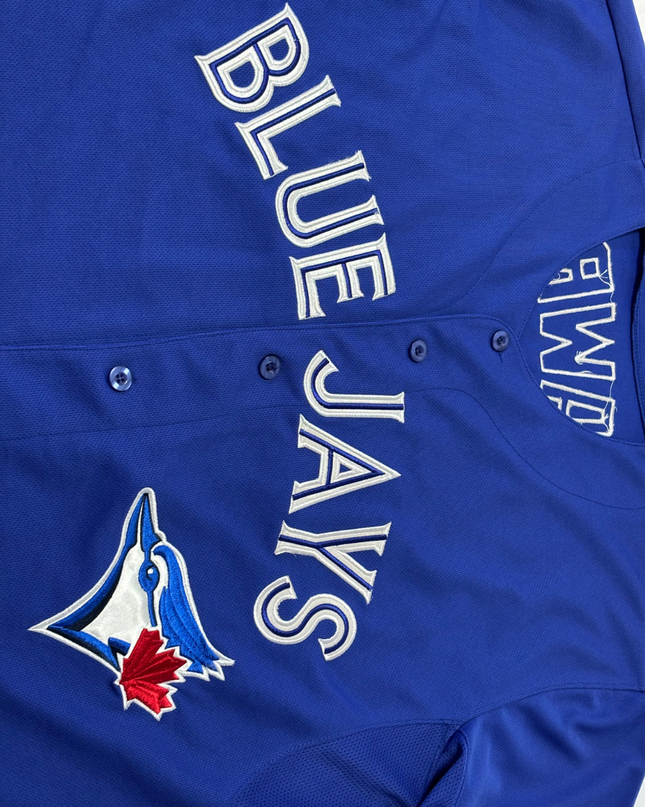 Majestic Blue Toronto Blue Jays Brett Lawrie #13 Baseball Jersey Size 52