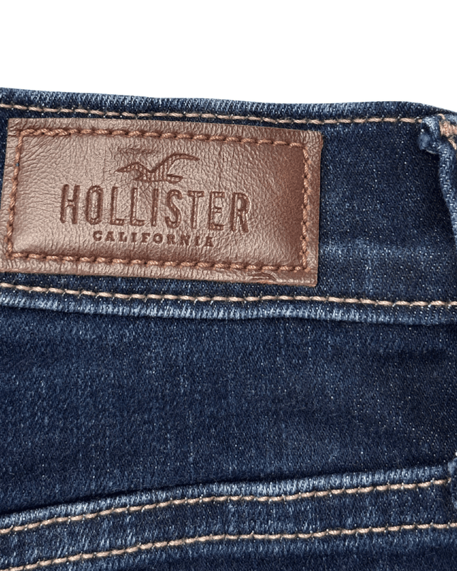 Hollister California High-Rise Dark Wash Denim Shorts
